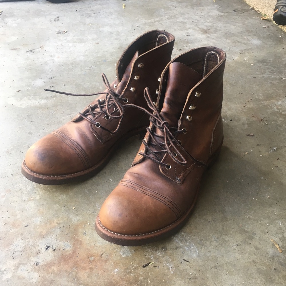 Redwing Iron Ranger Boots (10.5 D)
